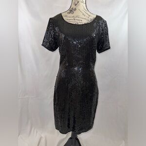 EUC: LBD Sequin Black dress